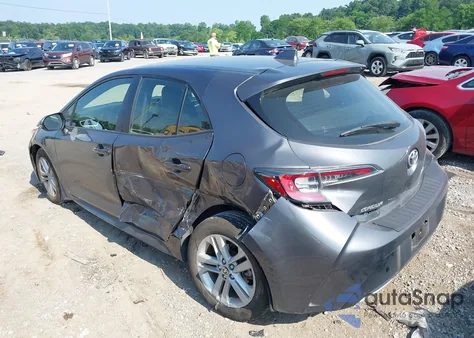 2021 Toyota Corolla Se from USA, damaged, VIN JTND4MBEXM3139722